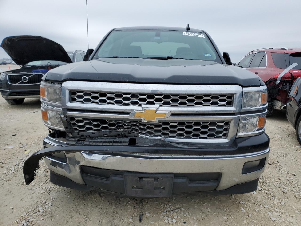 2015 Chevrolet Silverado VIN 3GCPCREC2FG352126 Copart auction photo, front end damage thumbnail 5