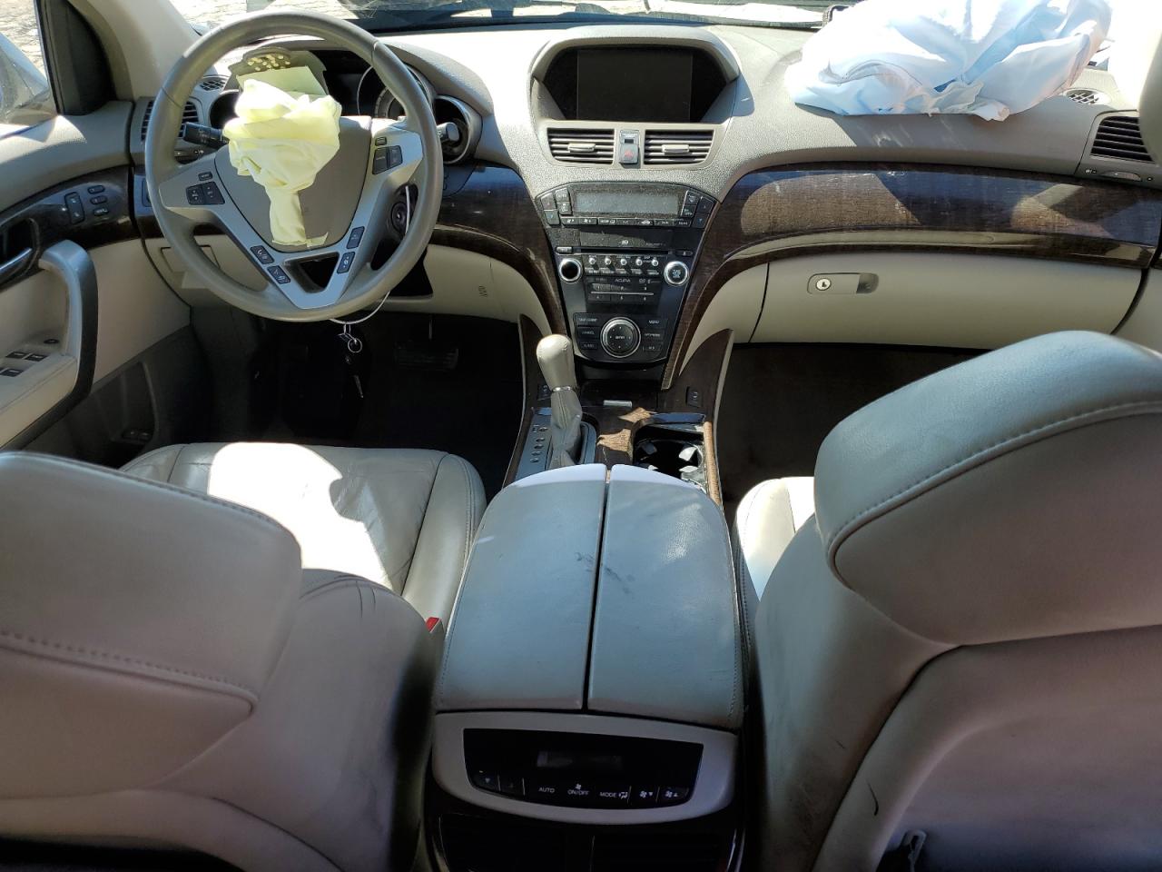 2012 Acura MDX VIN 2HNYD2H32CH526576 Copart auction photo, front end damage thumbnail 8