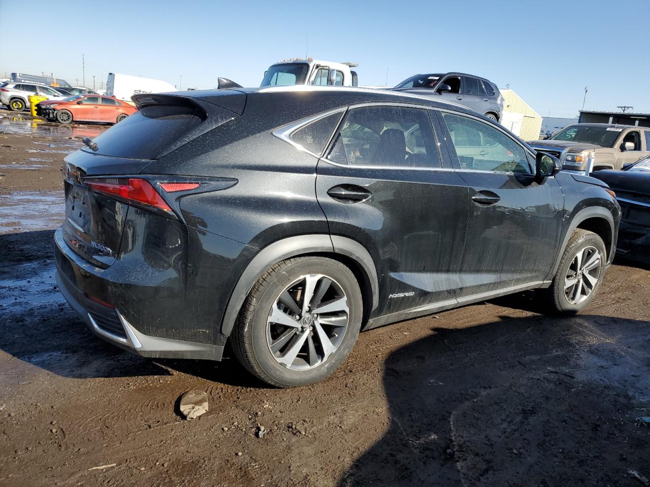 2021 Lexus NX VIN JTJGJRDZ3M2148899 Copart auction photo, side damage thumbnail 3
