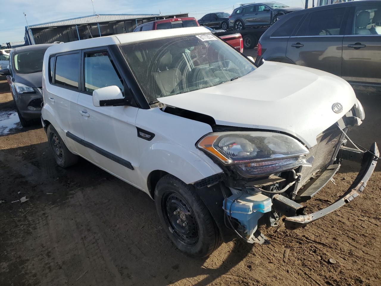 2012 KIA Soul VIN KNDJT2A52C7450956 Copart auction photo, front end / rear end damage thumbnail 4