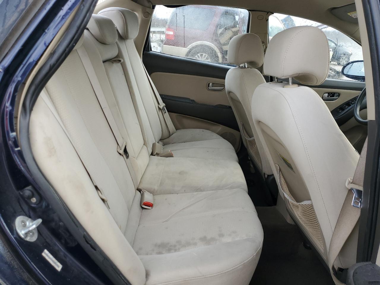 2009 Hyundai Elantra VIN KMHDU46DX9U631797 Copart auction photo, rear end / all over damage thumbnail 10