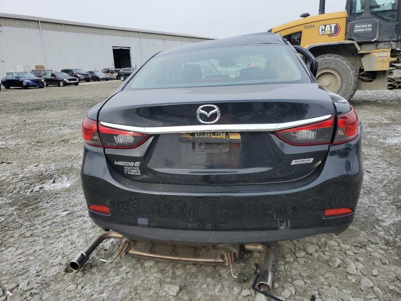 2016 Mazda 6 VIN JM1GJ1U50G1482223 Copart auction photo, side / front end damage thumbnail 6