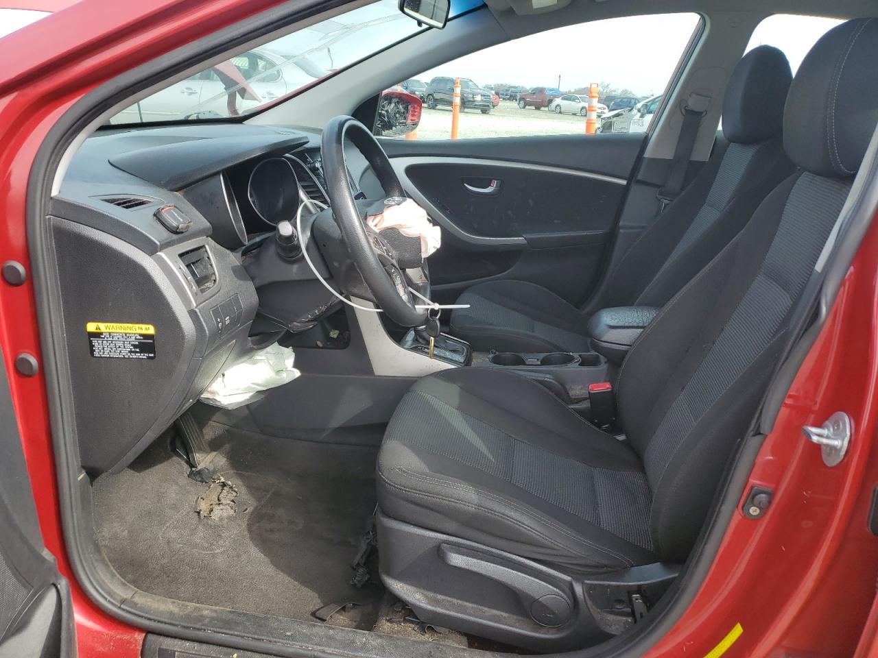 2016 Hyundai Elantra VIN KMHD35LH2GU304758 Copart auction photo, front end / side damage thumbnail 7