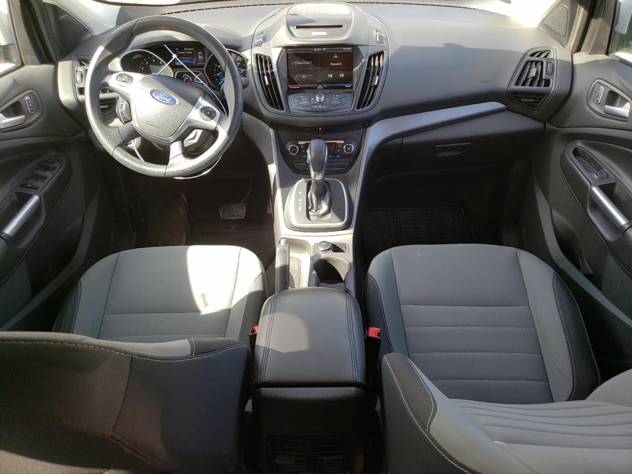 2014 Ford Escape VIN 1FMCU9GX9EUA33843 Copart auction photo, side / front end damage thumbnail 8