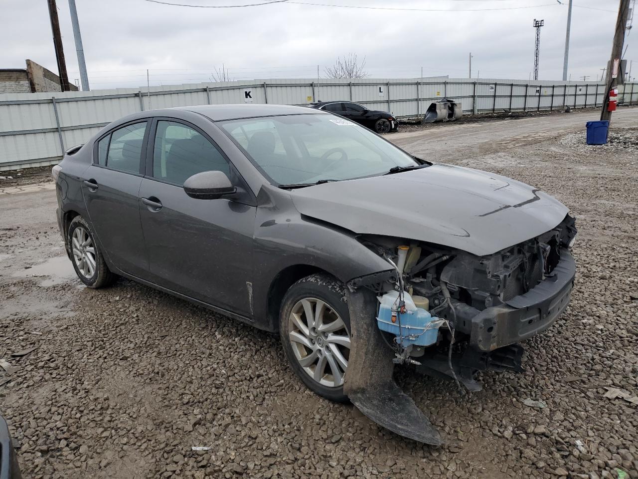 2012 Mazda 3 VIN JM1BL1VF8C1501154 Copart auction photo, frame damage / front end damage thumbnail 4