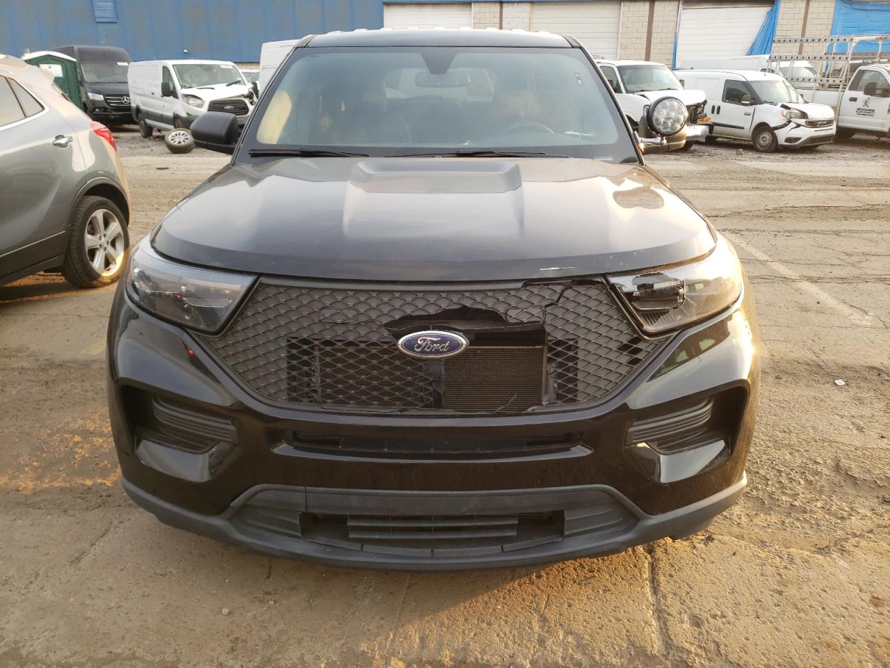 2021 Ford Explorer VIN 1FM5K8AB0MGC24859 Copart auction photo, front end / mechanical damage thumbnail 5