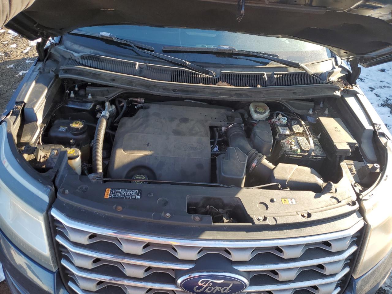 2016 Ford Explorer VIN 1FM5K8D89GGC96910 Copart auction photo, rear end damage thumbnail 11