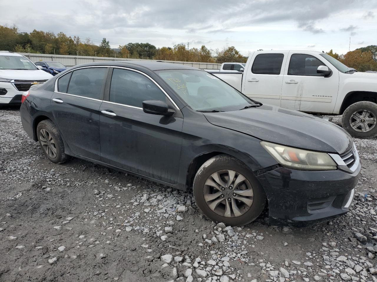 2014 Honda Accord VIN 1HGCR2F35EA047057 Copart auction photo, side damage thumbnail 4