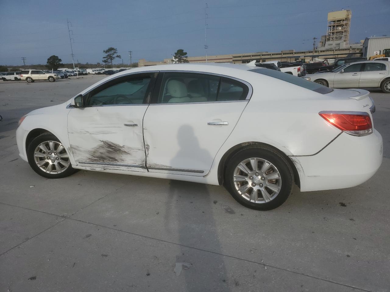 2012 Buick LaCrosse VIN 1G4GA5ER2CF373859 Copart auction photo, side damage thumbnail 2