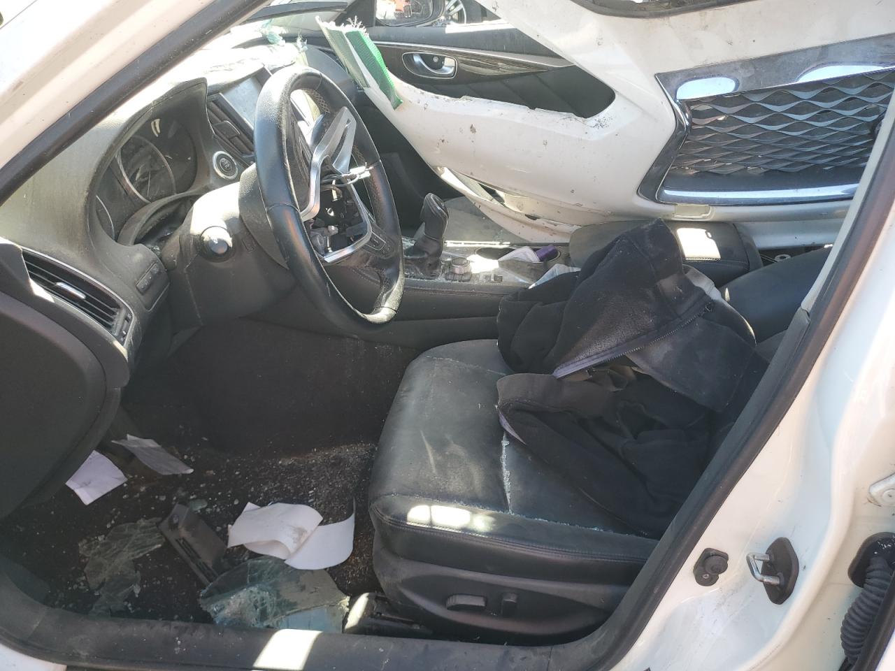 2018 Infiniti Q50 VIN JN1EV7AP1JM365330 Copart auction photo, front end / rear end damage thumbnail 7