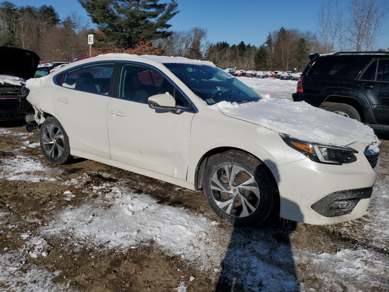 2020 Subaru Legacy VIN 4S3BWAC60L3017851 Copart auction photo, rear end / side damage thumbnail 4