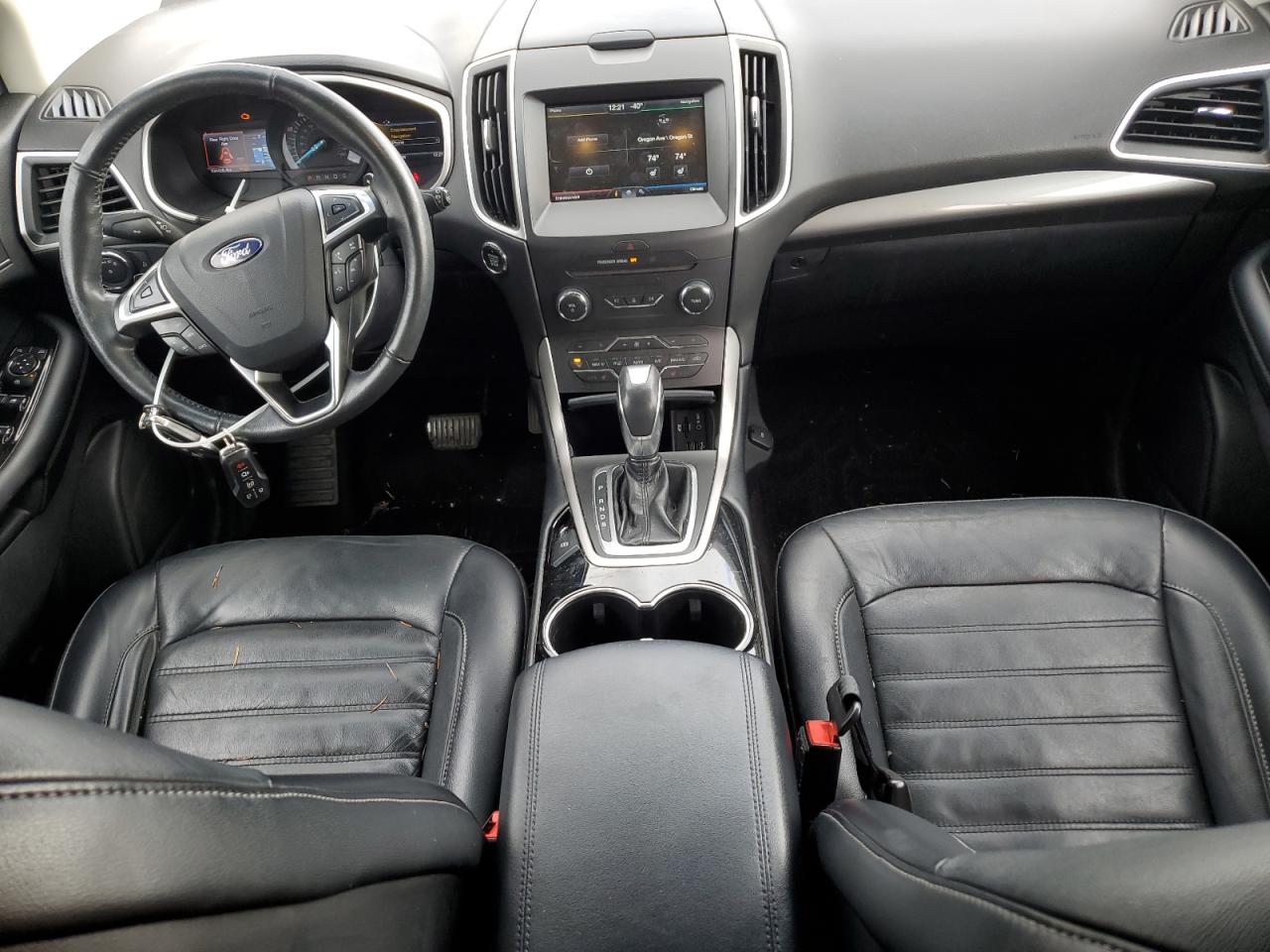 2015 Ford Edge VIN 2FMTK4J93FBC40612 Copart auction photo, front end damage thumbnail 8