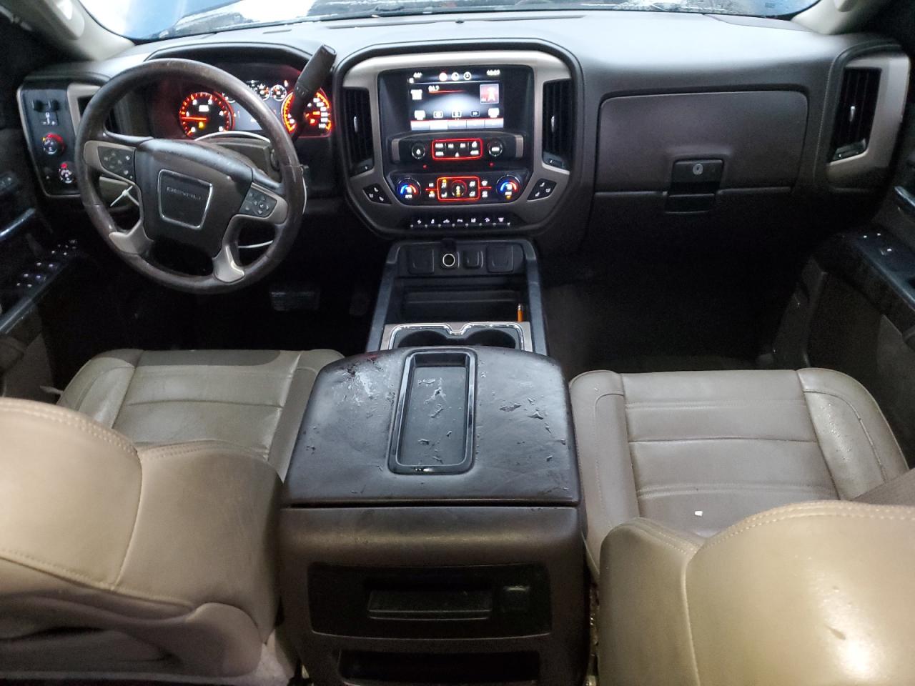 2015 GMC Sierra VIN 1GT120E81FF641483 Copart auction photo, rear end damage thumbnail 8