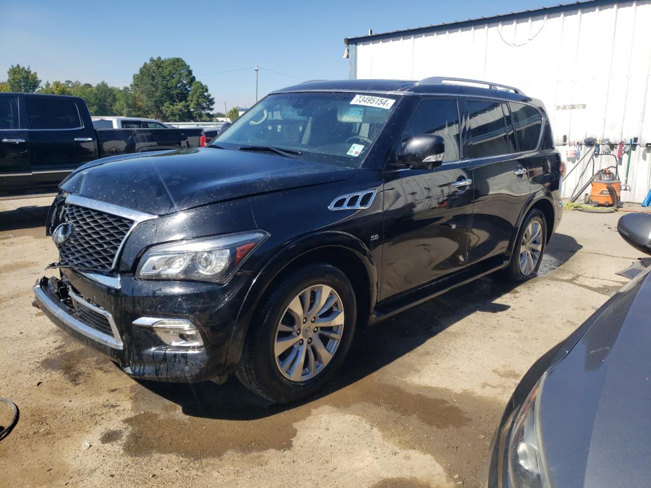2017 Infiniti QX80 VIN JN8AZ2NF4H9643272