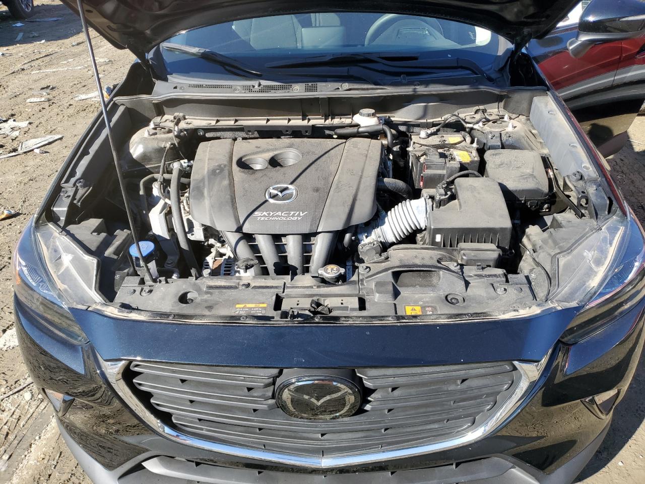 2020 Mazda CX-3 VIN JM1DKFB71L1472618 Copart auction photo, rejected repair / rear end damage thumbnail 11
