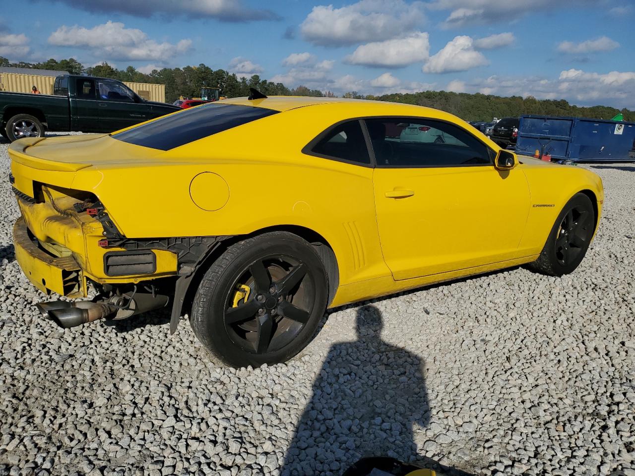 2013 Chevrolet Camaro VIN 2G1FC1E34D9237900 Copart auction photo, rear end / minor dent/scratches damage thumbnail 3