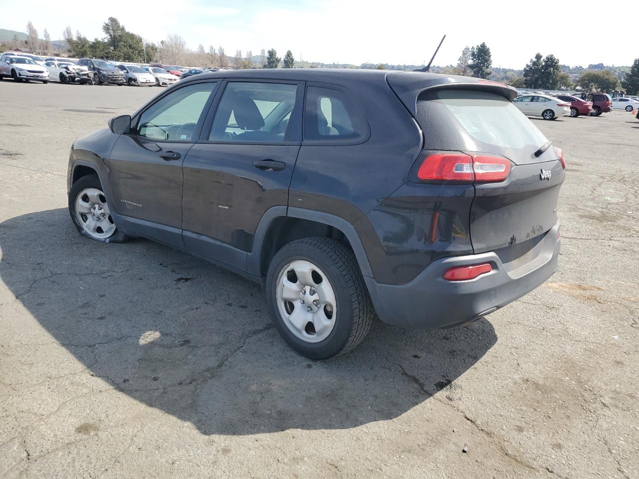 2017 Jeep Grand Cherokee VIN 1C4PJLAB0HW541068 Copart auction photo, mechanical / front end damage thumbnail 2