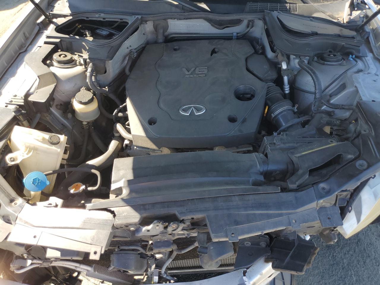 2004 Infiniti FX VIN JNRAS08W14X224978 Copart auction photo, front end damage thumbnail 12