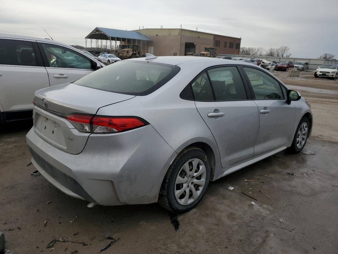2020 Toyota Corolla VIN JTDEPRAE2LJ049876 Copart auction photo, front end damage thumbnail 3