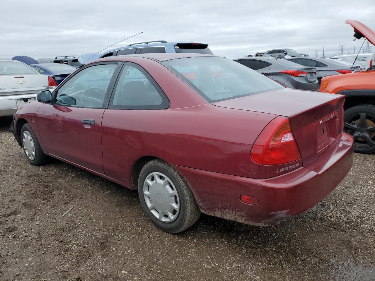 2000 Mitsubishi Mirage VIN JA3AY11A5YU038899 Copart auction photo, minor dent/scratches damage thumbnail 2