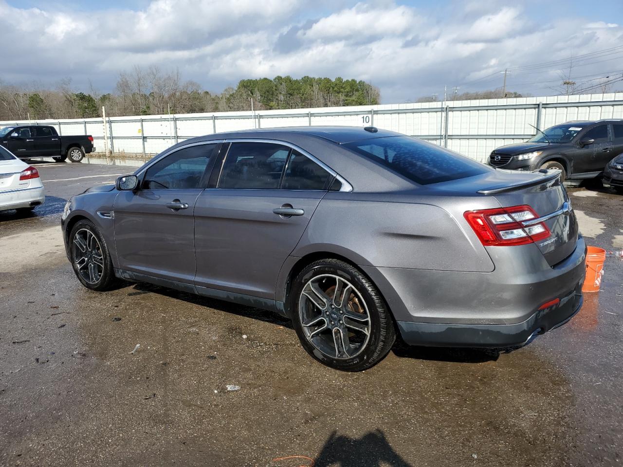 2014 Ford Taurus VIN 1FAHP2E85EG130580 Copart auction photo, front end damage thumbnail 2