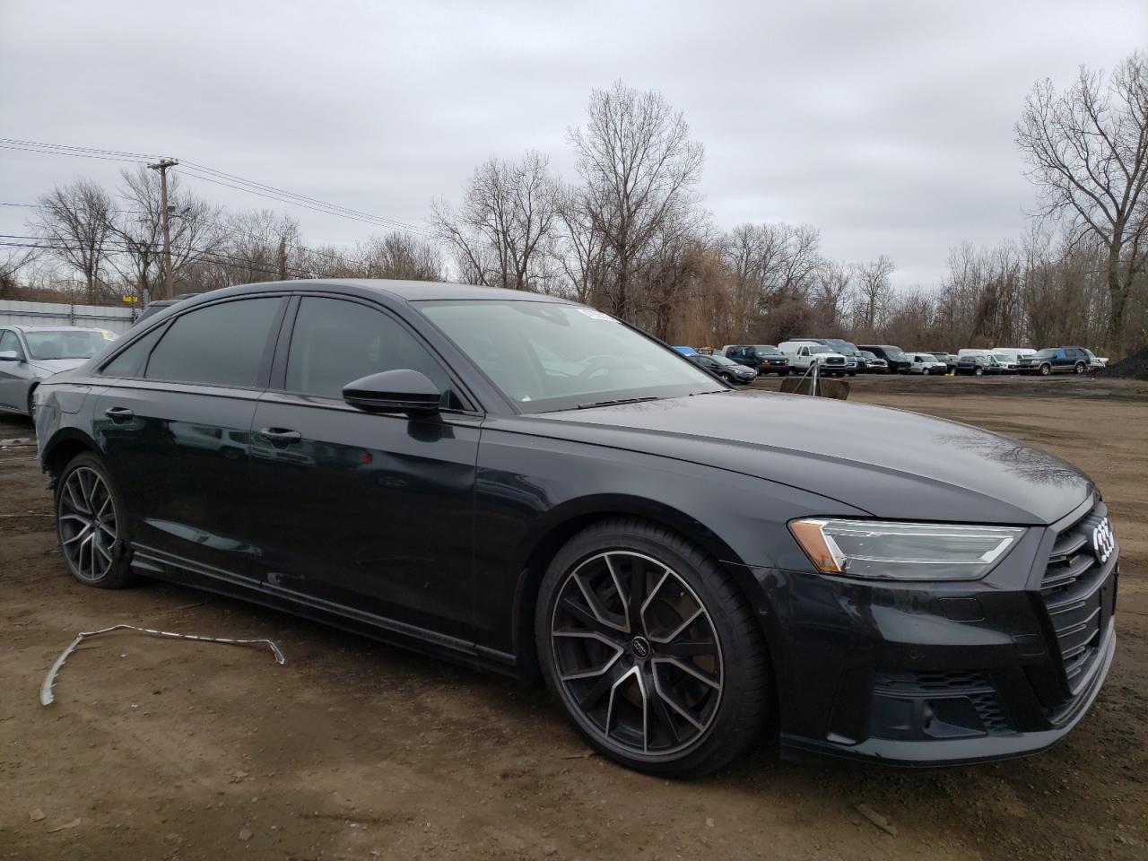 2020 Audi A8 VIN WAU8EAF85LN013807 Copart auction photo, rear end / minor dent/scratches damage thumbnail 4