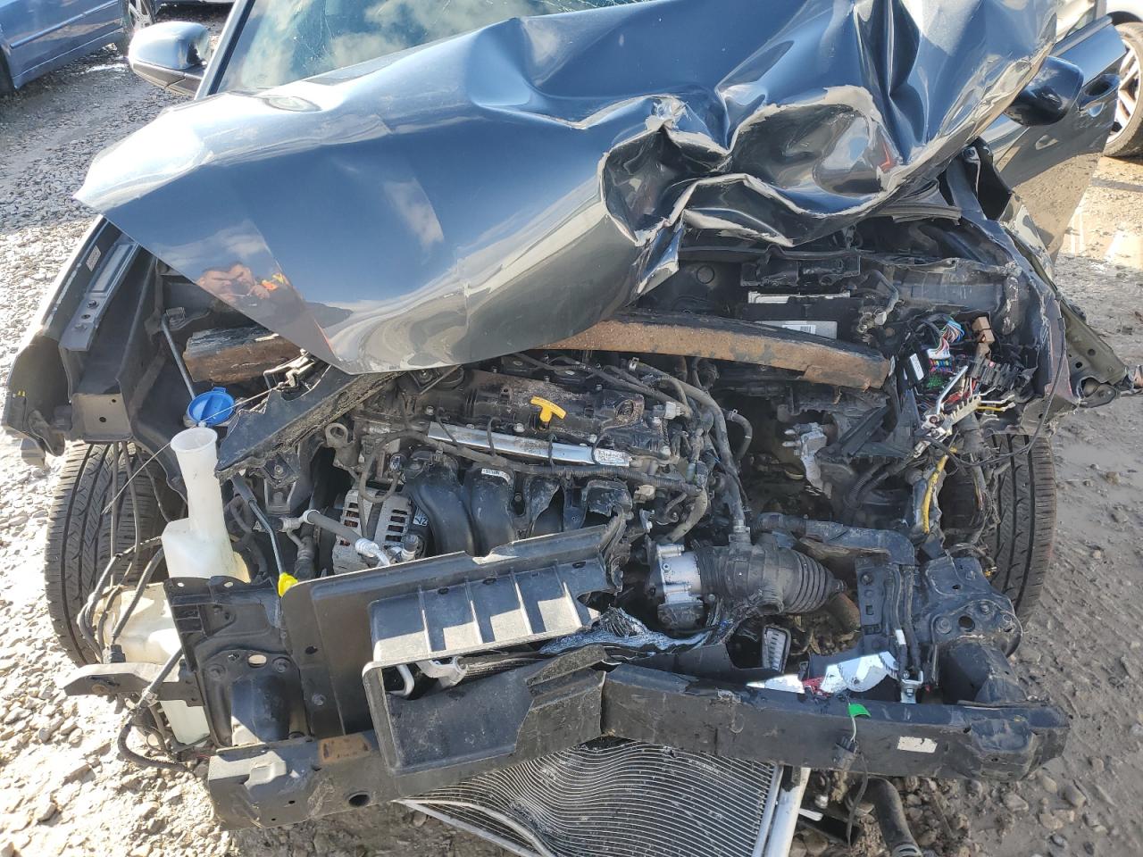 2019 Hyundai Kona VIN KM8K12AA9KU291050 Copart auction photo, front end damage thumbnail 12