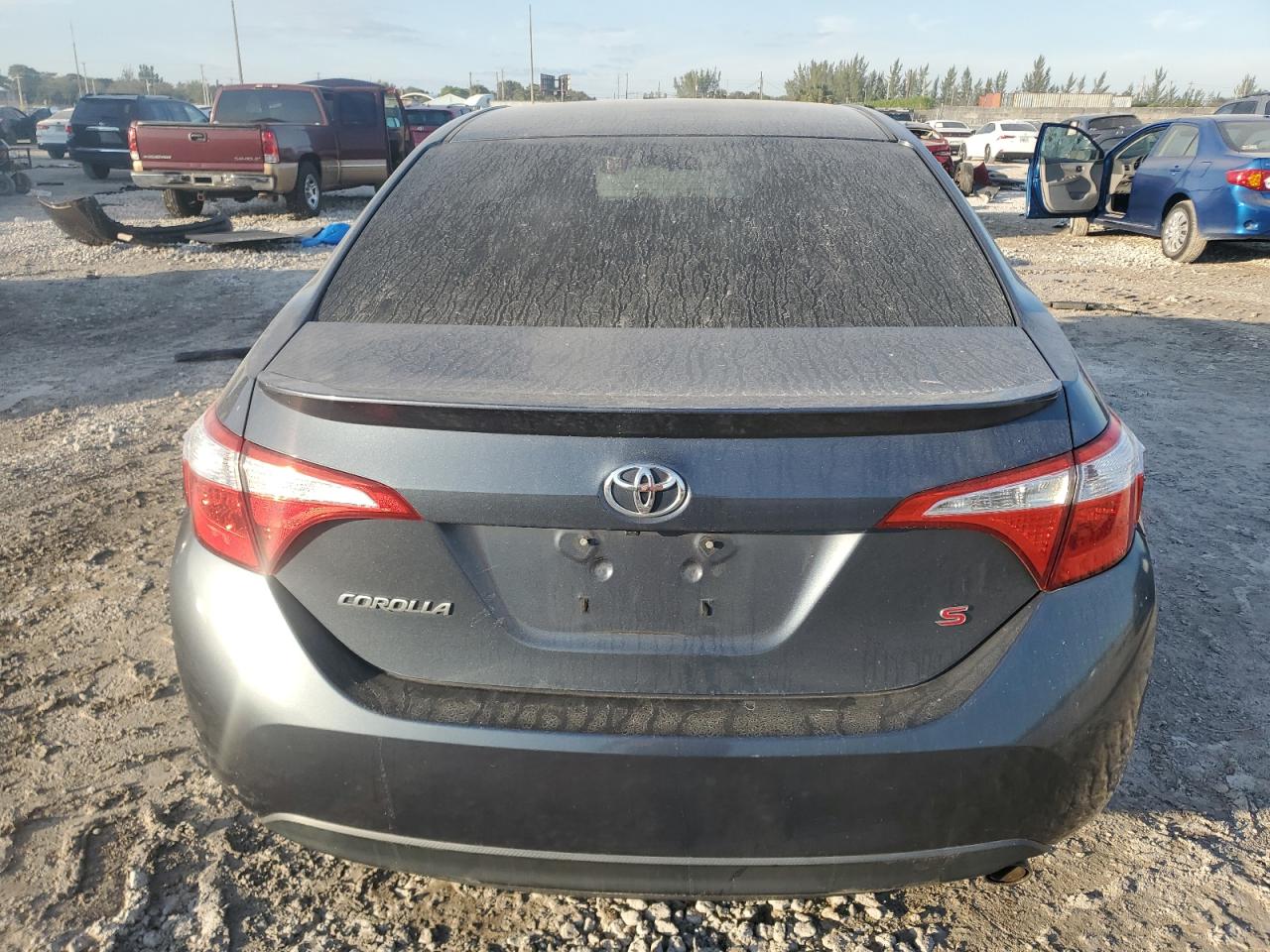 2015 Toyota Corolla VIN 2T1BURHE9FC443635 Copart auction photo, front end / minor dent/scratches damage thumbnail 6