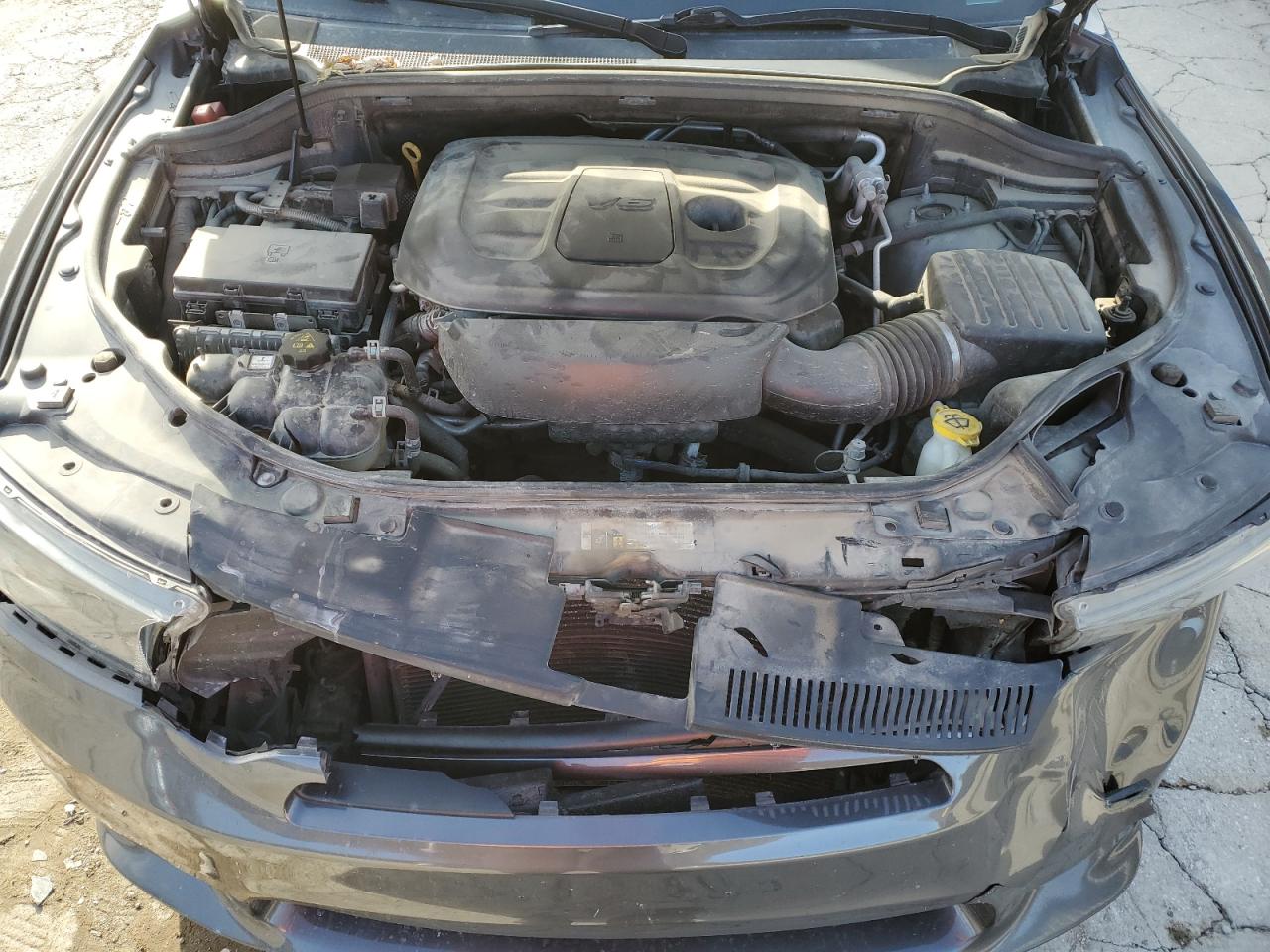 2020 Dodge Durango VIN 1C4RDJDG2LC261027 Copart auction photo, front end damage thumbnail 13