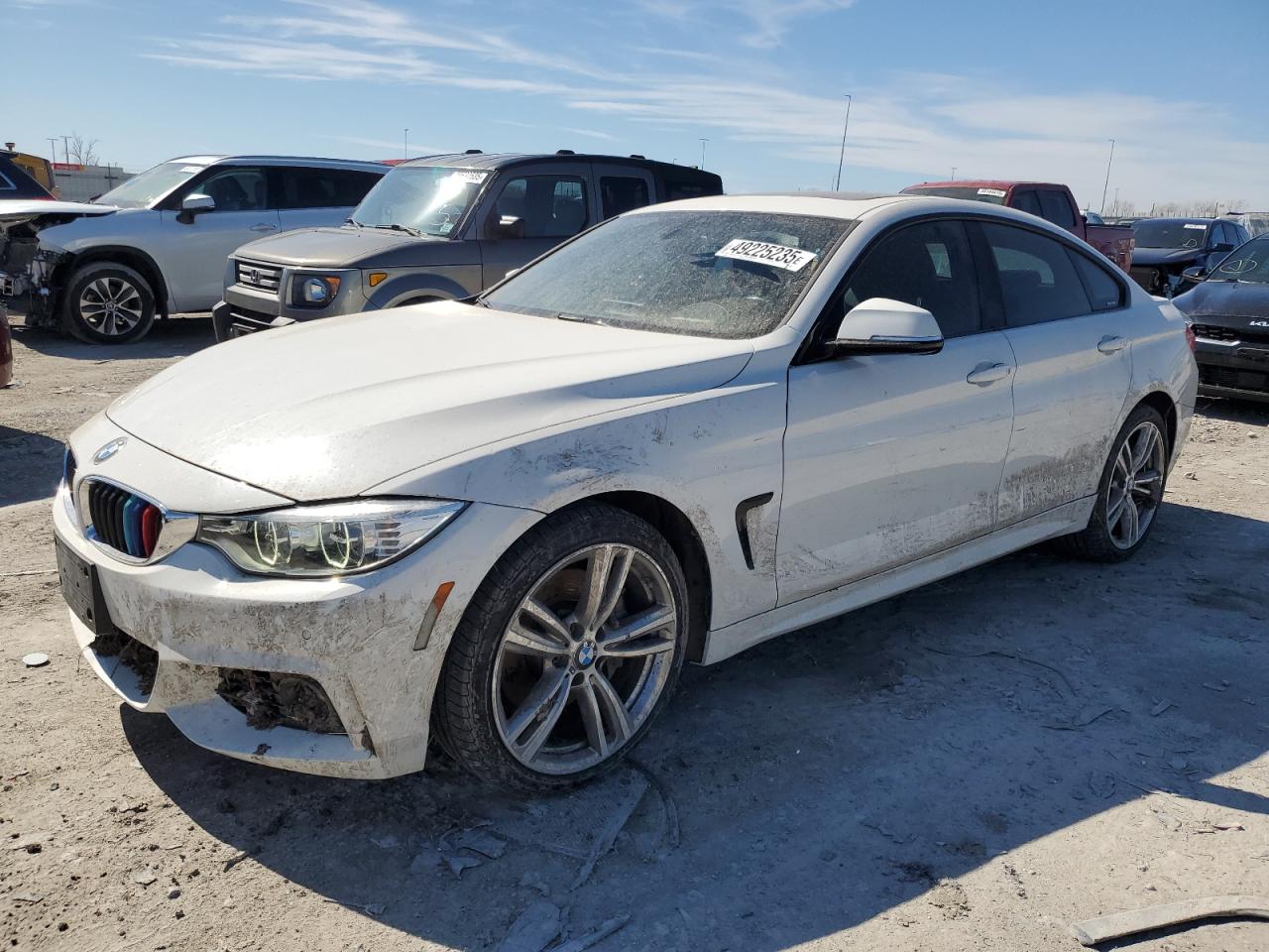 2017 BMW 4er VIN WBA4E5C38HG811034 - Copart auction photo