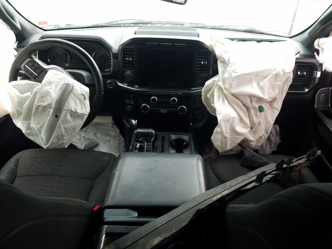 2021 Ford F-150 VIN 1FTFW1E86MFB44717 Copart auction photo, all over damage thumbnail 8