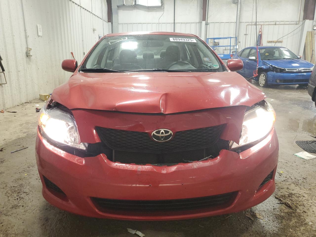 2009 Toyota Corolla VIN JTDBL40E999065330 Copart auction photo, front end damage thumbnail 5