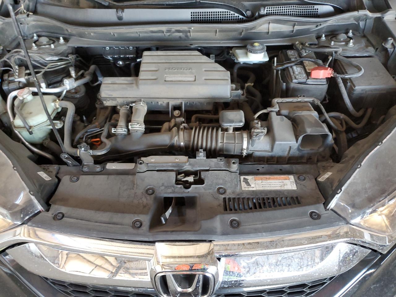 2017 Honda CR-V VIN 7FARW1H80HE033457 Copart auction photo, front end / side damage thumbnail 13