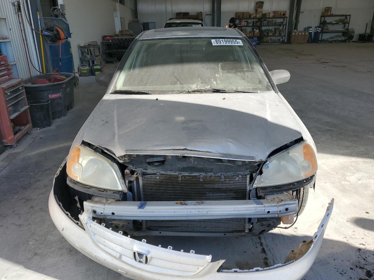 2003 Honda Civic VIN 2HGES26793H541792 Copart auction photo, front end damage thumbnail 5