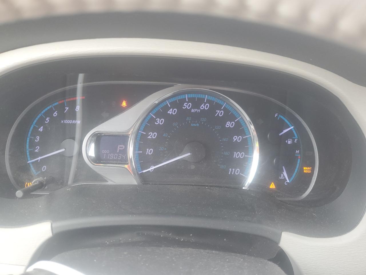 2014 Toyota Sienna VIN 5TDYK3DC8ES464418 Copart auction photo, rear end damage thumbnail 9