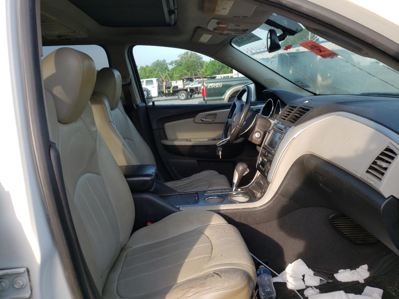 2011 Chevrolet Traverse VIN 1GNKRLED3BJ344938 Copart auction photo, undercarriage damage thumbnail 5
