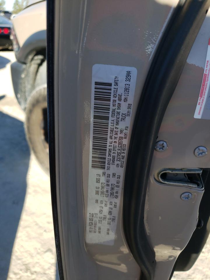 2018 RAM 2500 VIN 3C6TR5EJ9JG395768 Copart auction photo, front end / stripped damage thumbnail 13
