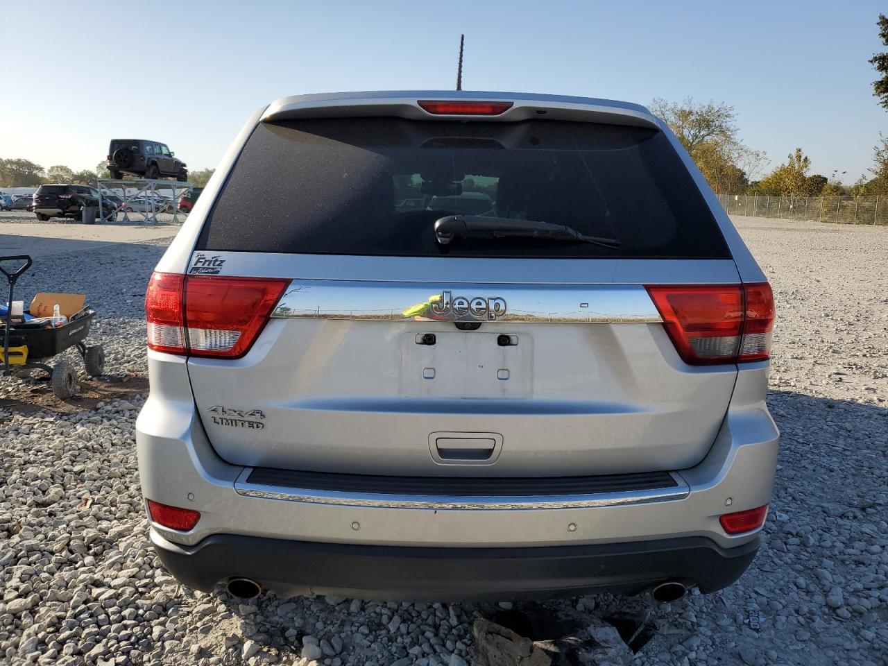2011 Jeep Grand Cherokee VIN 1J4RR5GT1BC734782 Copart auction photo, front end / mechanical damage thumbnail 6
