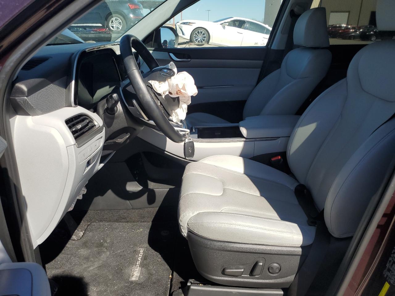 2022 Hyundai Palisade VIN KM8R44HE8NU451868 Copart auction photo, rear end / hail damage thumbnail 7