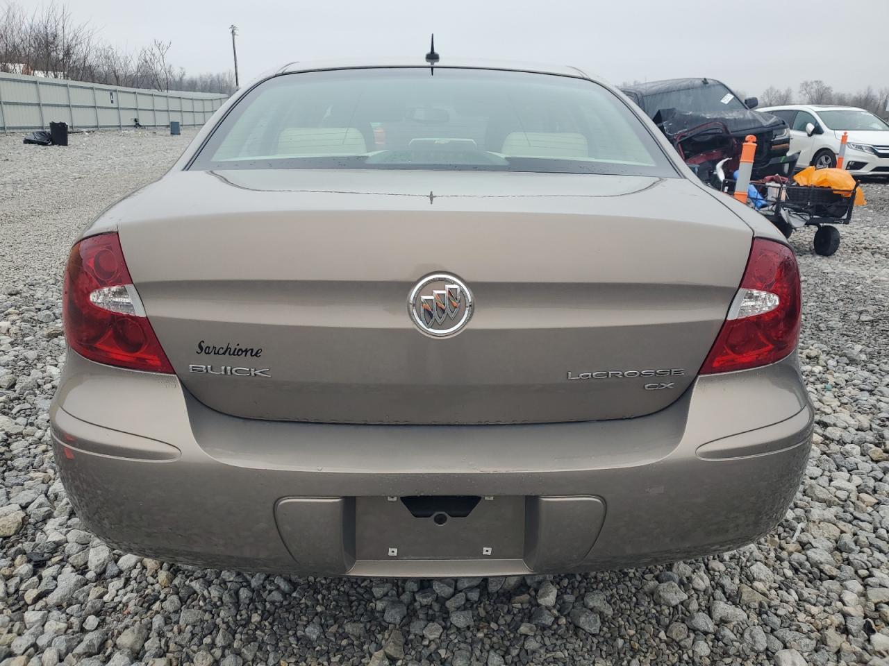 2006 Buick LaCrosse VIN 2G4WC582161248724 Copart auction photo, front end / side damage thumbnail 6