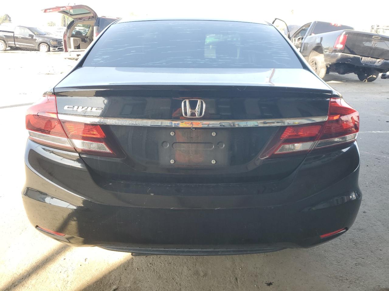2015 Honda Civic VIN 19XFB2F58FE293648 Copart auction photo, front end damage thumbnail 6