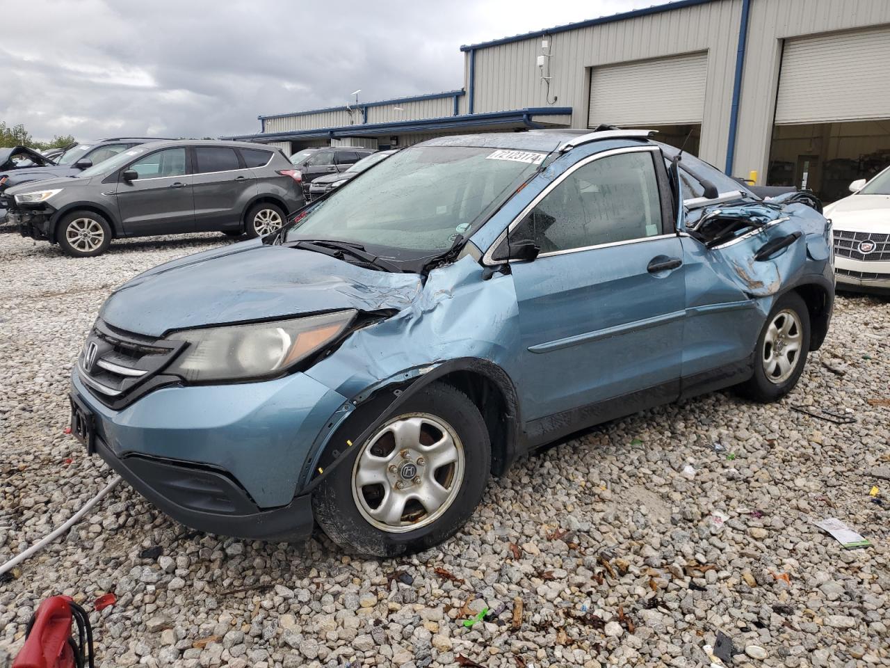 2013 Honda CR-V VIN 5J6RM4H35DL013343