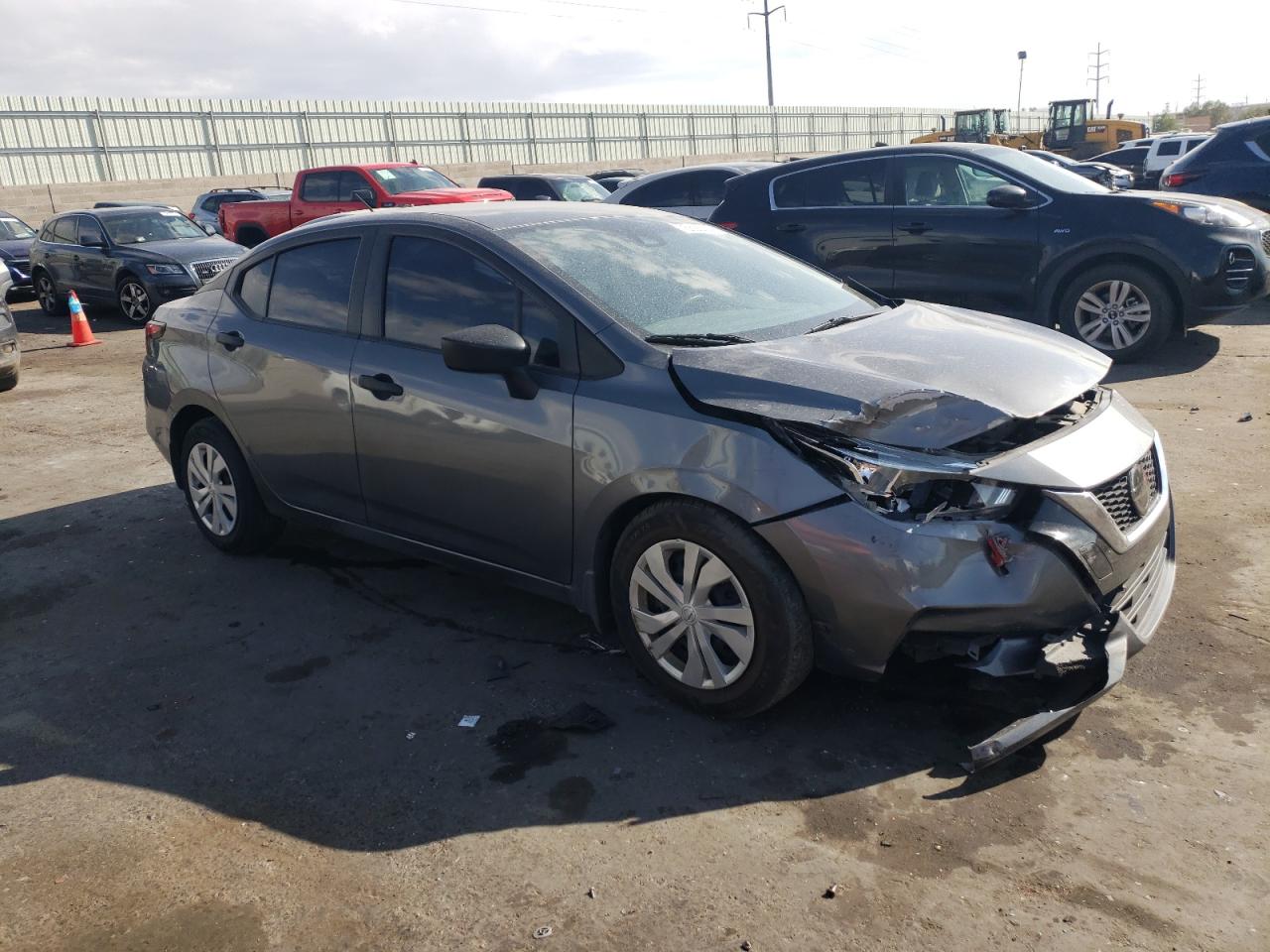 2020 Nissan Versa VIN 3N1CN8DV7LL834716 Copart auction photo, front end damage thumbnail 4