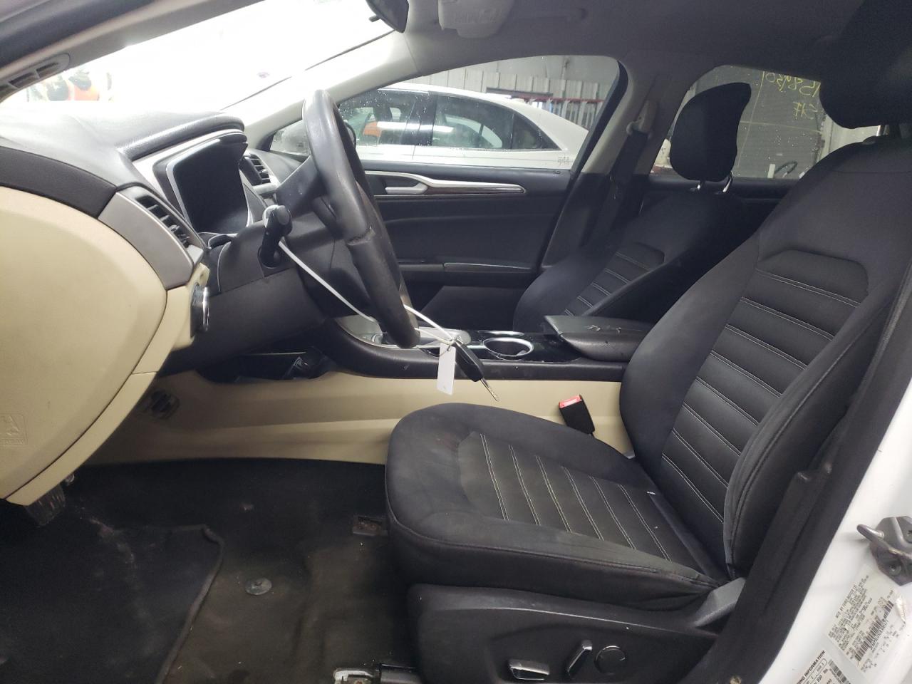 2014 Ford Fusion VIN 3FA6P0LU5ER300571 Copart auction photo, rear end / side damage thumbnail 7