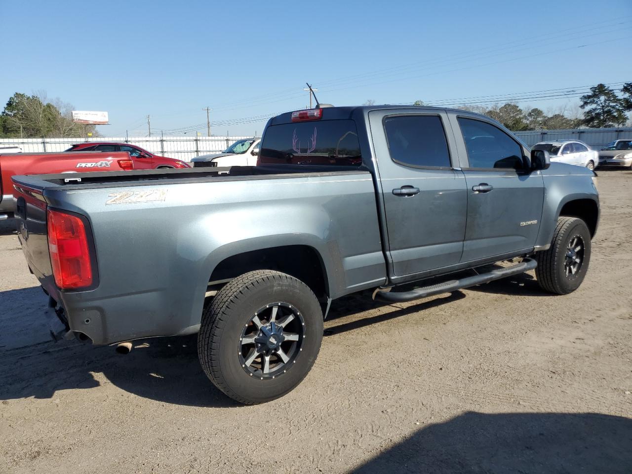 2015 Chevrolet Colorado VIN 1GCGTCE31F1100170 Copart auction photo, rear end damage thumbnail 3