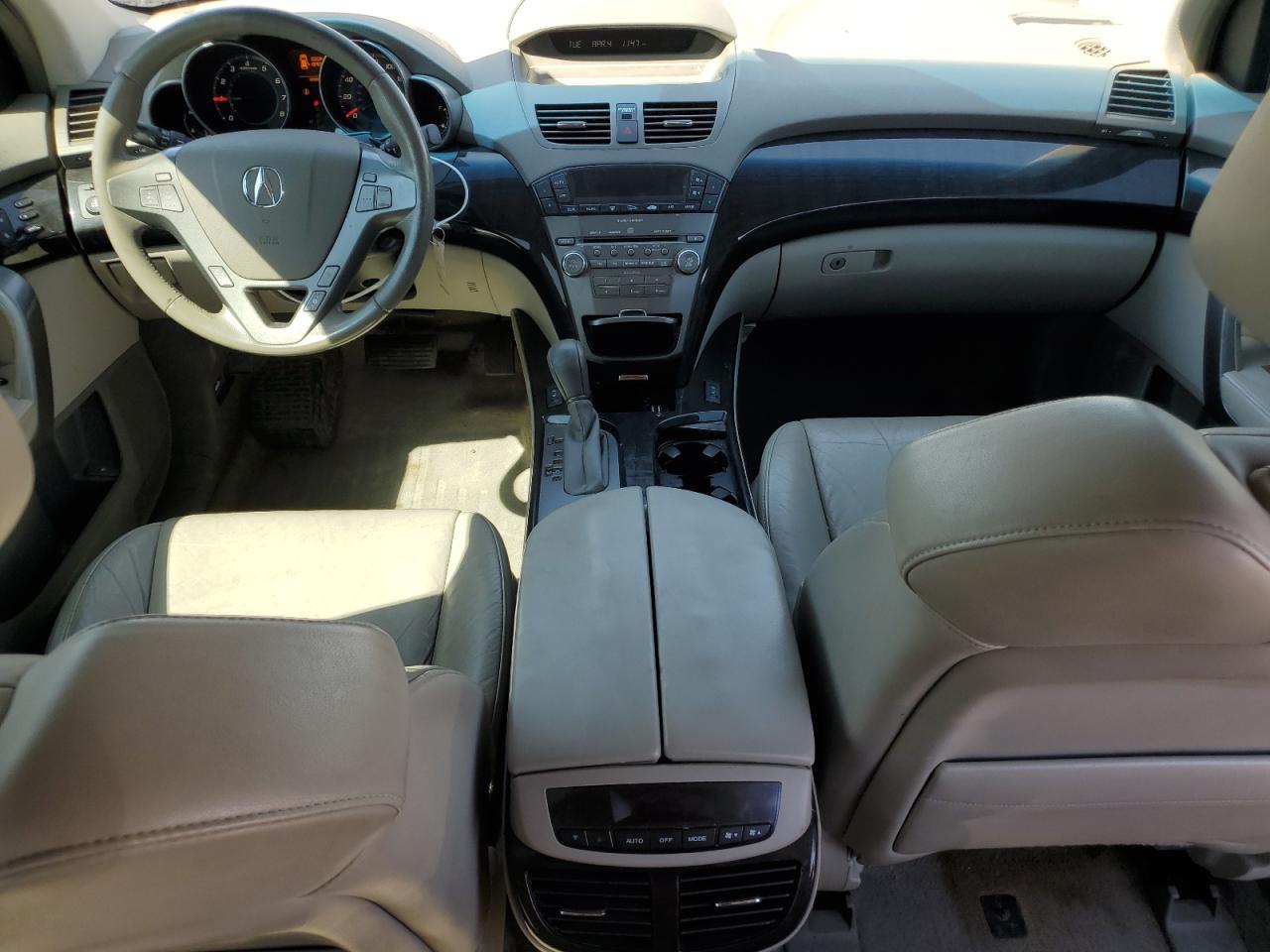 2009 Acura MDX VIN 2HNYD28229H509745 Copart auction photo, front end damage thumbnail 8