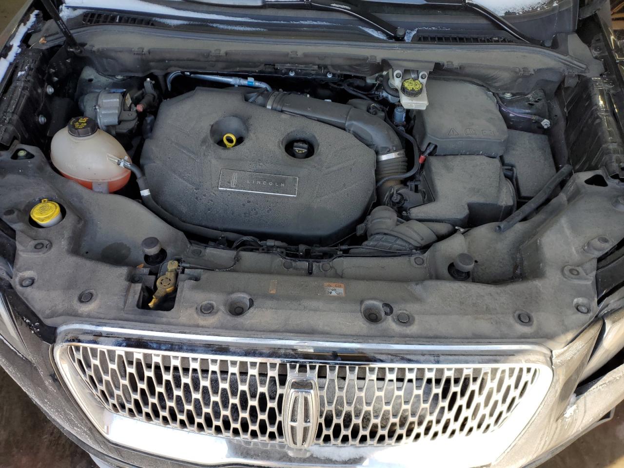 2019 Lincoln MKZ VIN 5LMCJ1C99KUL42478 Copart auction photo, front end / side damage thumbnail 12