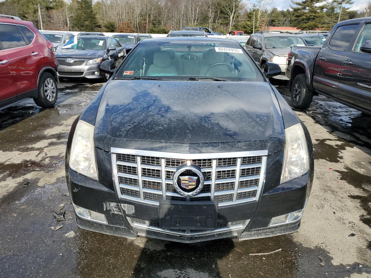2013 Cadillac CTS VIN 1G6DL1E37D0119061 Copart auction photo, side / rear end damage thumbnail 5