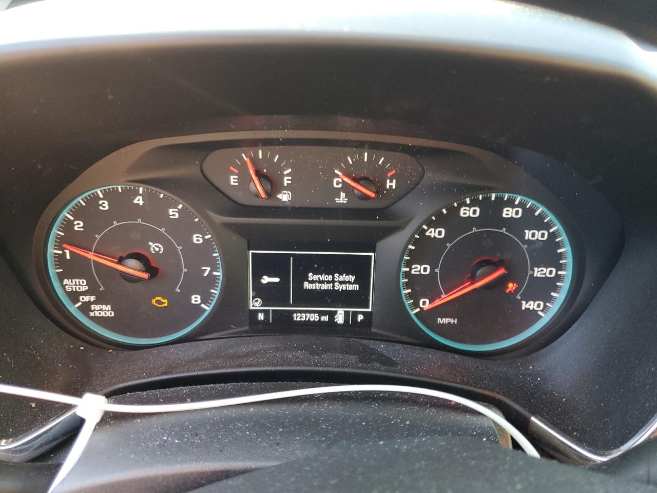 2020 Chevrolet Equinox VIN 3GNAX5EVXLS709587 Copart auction photo, front end damage thumbnail 9