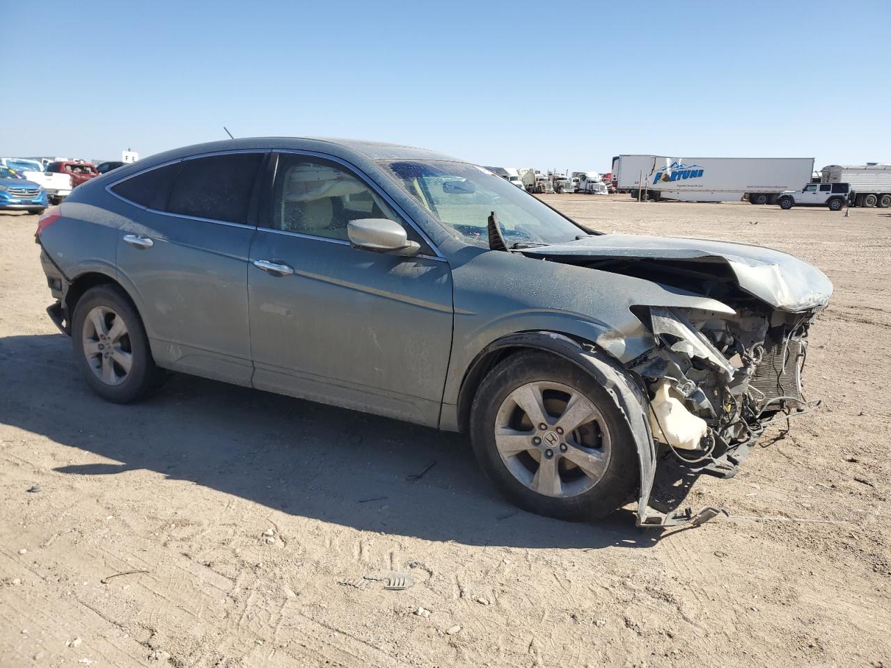2011 Honda Accord VIN 5J6TF1H32BL002778 Copart auction photo, front end / rear end damage thumbnail 4